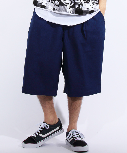 8(eight)(エイト)の「ワイド ショートパンツ ポリトロ(その他パンツ・メンズ・ブラック/チャコールグレー/オレンジ系その他/ベージュ/ネイビー・MEDIUM/LARGE/X-LARGE)」の5枚目の写真