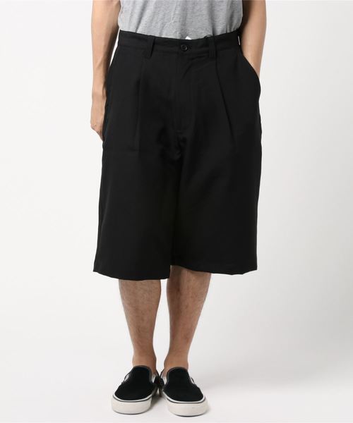 8(eight)(エイト)の「ワイド ショートパンツ ポリトロ(その他パンツ・メンズ・ブラック/チャコールグレー/オレンジ系その他/ベージュ/ネイビー・MEDIUM/LARGE/X-LARGE)」の14枚目の写真