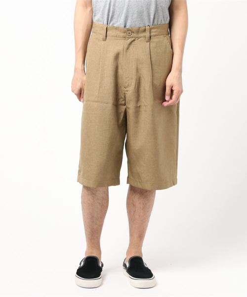 8(eight)(エイト)の「ワイド ショートパンツ ポリトロ(その他パンツ・メンズ・ブラック/チャコールグレー/オレンジ系その他/ベージュ/ネイビー・MEDIUM/LARGE/X-LARGE)」の12枚目の写真