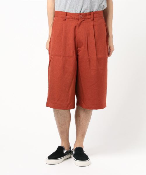 8(eight)(エイト)の「ワイド ショートパンツ ポリトロ(その他パンツ・メンズ・ブラック/チャコールグレー/オレンジ系その他/ベージュ/ネイビー・MEDIUM/LARGE/X-LARGE)」の10枚目の写真