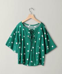 BEAUTY＆YOUTHユナイテッドアローズ　ドット バックリボンブラウス BEAUTY&YOUTH UNITED ARROWS（ビューティーアンドユース
