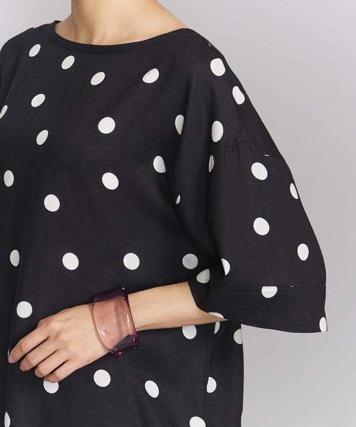 BEAUTY＆YOUTHユナイテッドアローズ　ドット バックリボンブラウス BEAUTY&YOUTH UNITED ARROWS（ビューティーアンドユース