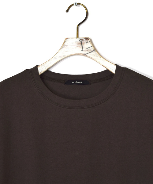 w closet(ダブルクローゼット)の「後ろレースアッププルオーバー(Tシャツ/カットソー・レディース・パープル/ブラウン/オフホワイト/スミクロ/グレイッシュベージュ・FREE)」の17枚目の写真
