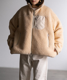 SEA（シー）の「VINTAGE フリース オーバーサイズ ジャケット（その他  