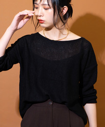 Aunt Marie's | AUNT MARIE'S Loose over knit(ニット/セーター)