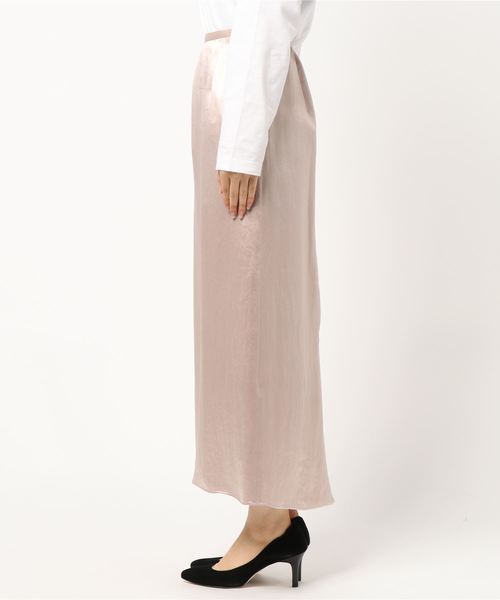 CASA FLINE ロングスカート CASA FLINE（カーサフライン）の「アセテートロングスカート