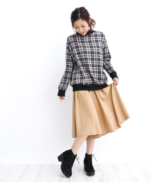 attagirl(アタガール)の「レースアップ ショートブーツ(ブーツ・レディース・ブラック/ブラック系その他/ブラウン系その他/ブラウン/ワインレッド/ベージュ系その他・LL/S/M/L)」の11枚目の写真