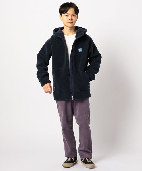 HELLY HANSEN（ヘリーハンセン）の「【HELLY HANSEN / ヘリーハンセン】ファイバーパイル Hoodie Jacket（ブルゾン・メンズ・ブラック/ネイビー/アーミー・M/L）」の8枚目の写真