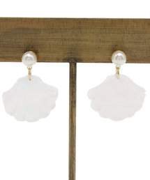 mystic | パールシェルピアス(ピアス（両耳用）)