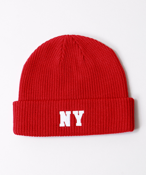 WEGO(ウィゴー)の「WEGO/NYニットキャップ(ニットキャップ/ビーニー・メンズ・ホワイト/ブラック/杢グレー/ネイビー/レッド/ワイン・FREE)」の6枚目の写真