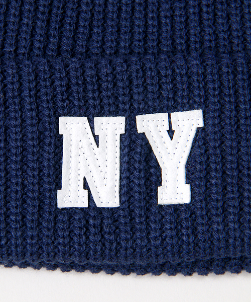 WEGO(ウィゴー)の「WEGO/NYニットキャップ(ニットキャップ/ビーニー・メンズ・ホワイト/ブラック/杢グレー/ネイビー/レッド/ワイン・FREE)」の9枚目の写真