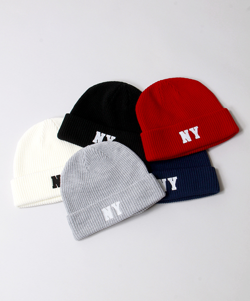 WEGO(ウィゴー)の「WEGO/NYニットキャップ(ニットキャップ/ビーニー・メンズ・ホワイト/ブラック/杢グレー/ネイビー/レッド/ワイン・FREE)」の10枚目の写真