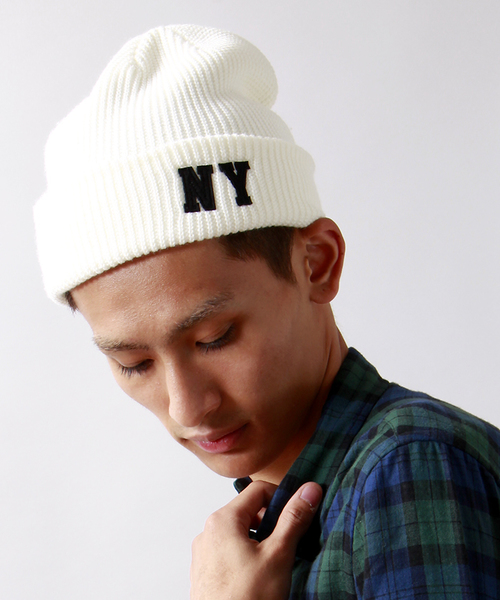 WEGO(ウィゴー)の「WEGO/NYニットキャップ(ニットキャップ/ビーニー・メンズ・ホワイト/ブラック/杢グレー/ネイビー/レッド/ワイン・FREE)」の16枚目の写真