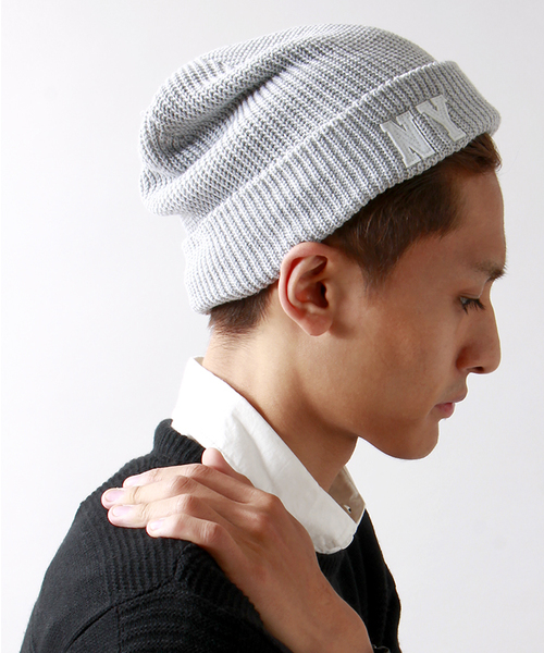 WEGO(ウィゴー)の「WEGO/NYニットキャップ(ニットキャップ/ビーニー・メンズ・ホワイト/ブラック/杢グレー/ネイビー/レッド/ワイン・FREE)」の11枚目の写真