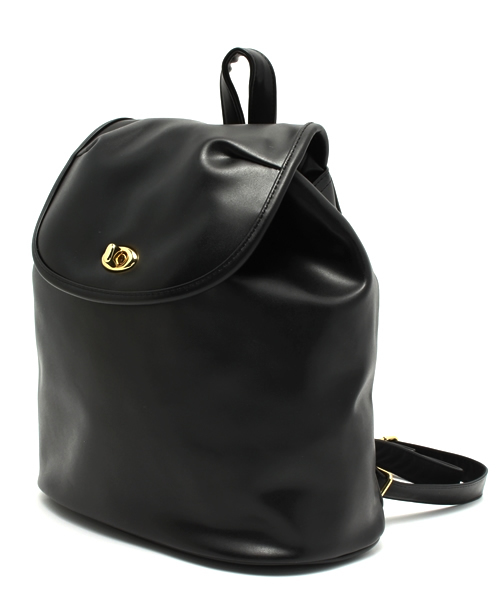 WEGO（ウィゴー）の「WEGO/フラップリュック（バックパック/リュック・レディース・ブラック/ダークグリーン/キャメル/ワイン・FREE）」の6枚目の写真