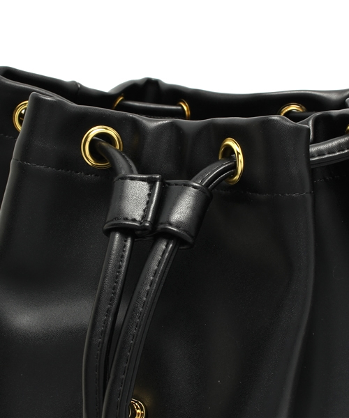 WEGO（ウィゴー）の「WEGO/フラップリュック（バックパック/リュック・レディース・ブラック/ダークグリーン/キャメル/ワイン・FREE）」の11枚目の写真