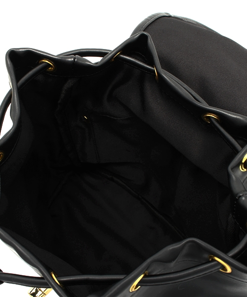 WEGO（ウィゴー）の「WEGO/フラップリュック（バックパック/リュック・レディース・ブラック/ダークグリーン/キャメル/ワイン・FREE）」の12枚目の写真