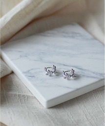 ラウンド フープ ミニ ピアス