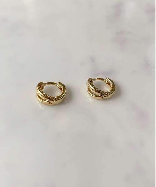 Port(ポート)の「ラウンド フープ ミニ ピアス(ピアス(両耳用)・レディース・ゴールド系その他2/シルバー/ゴールド系その他/ゴールド/シルバー系その他2/シルバー系その他・FREE)」の8枚目の写真