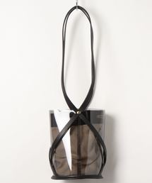 DouDou | レザー×PVC ロングショルダーBAG(ショルダーバッグ)