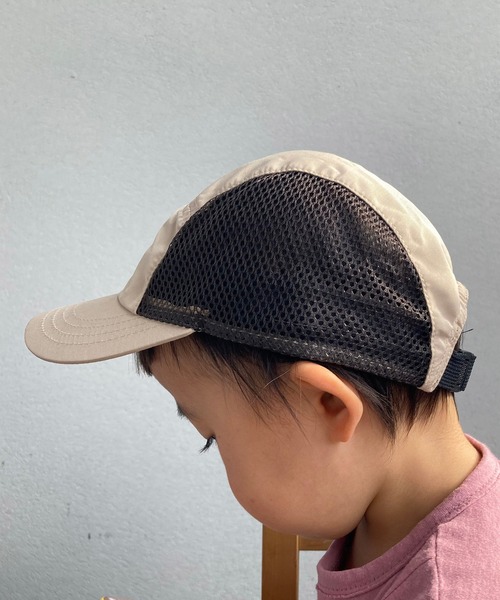GRIN BUDDY（グリンバディ）の「【GRIN BUDDY / グリンバディ】サイドメッシュキャップ / Kids Gear Jet Cap（キャップ・キッズ・ネイビー/カーキ/ブラック/ベージュ・54cm/52cm）」の15枚目の写真