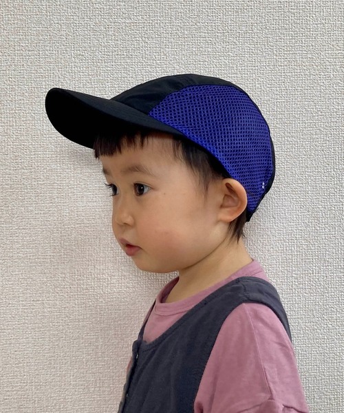 GRIN BUDDY（グリンバディ）の「【GRIN BUDDY / グリンバディ】サイドメッシュキャップ / Kids Gear Jet Cap（キャップ・キッズ・ネイビー/カーキ/ブラック/ベージュ・54cm/52cm）」の13枚目の写真