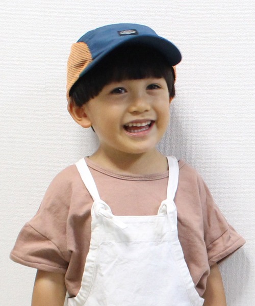 GRIN BUDDY（グリンバディ）の「【GRIN BUDDY / グリンバディ】サイドメッシュキャップ / Kids Gear Jet Cap（キャップ・キッズ・ネイビー/カーキ/ブラック/ベージュ・54cm/52cm）」の16枚目の写真