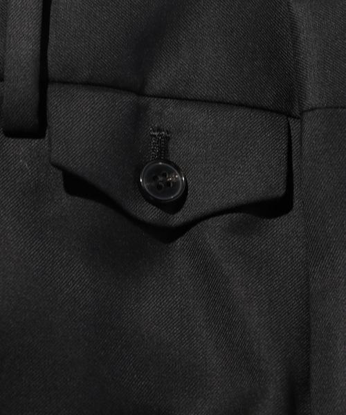 DRESSEDUNDRESSED(ドレスドアンドレスド)の「<DRESSEDUNDRESSED> SLIM FIT SUIT PT/スラックス(スラックス・メンズ・ブラック・3/2)」の2枚目の写真