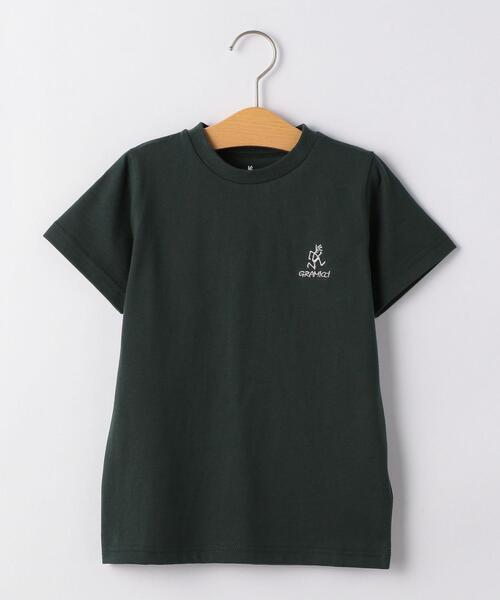Gramicci（グラミチ）の「【キッズ】GRAMICCI（グラミチ） BIGR TEE（Tシャツ/カットソー・キッズ・ホワイト/オレンジ/ダークグリーン・120cm/130）」の3枚目の写真