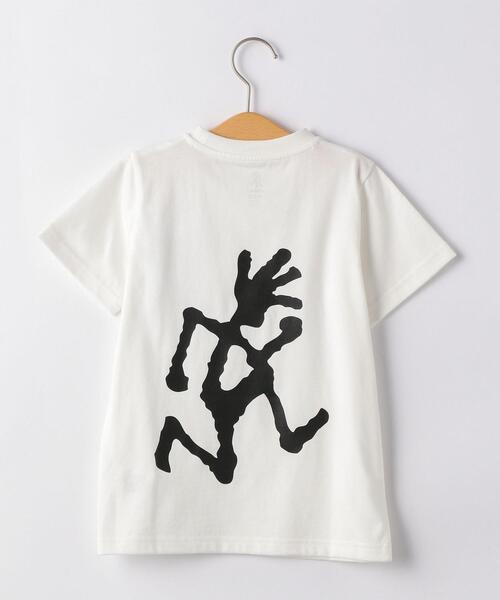 Gramicci（グラミチ）の「【キッズ】GRAMICCI（グラミチ） BIGR TEE（Tシャツ/カットソー・キッズ・ホワイト/オレンジ/ダークグリーン・120cm/130）」の4枚目の写真