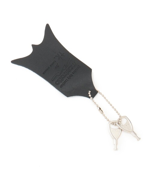 tk.TAKEO KIKUCHI（ティーケータケオキクチ）の「イタリアンレザーサコッシュ（ショルダーバッグ・メンズ・ブラック/ダークブラウン/ライトブルー・00）」の9枚目の写真