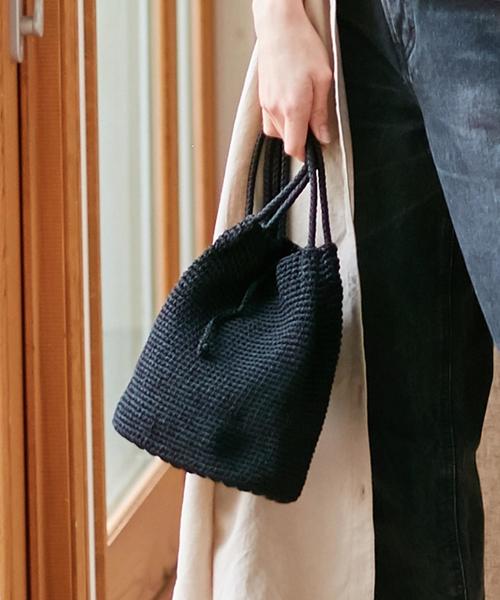 ANY SIS（エニィスィス）の「【L'aube】コードミニ ショルダーバッグ（ショルダーバッグ・レディース・ブラック系/ブラウン系・2）」の2枚目の写真