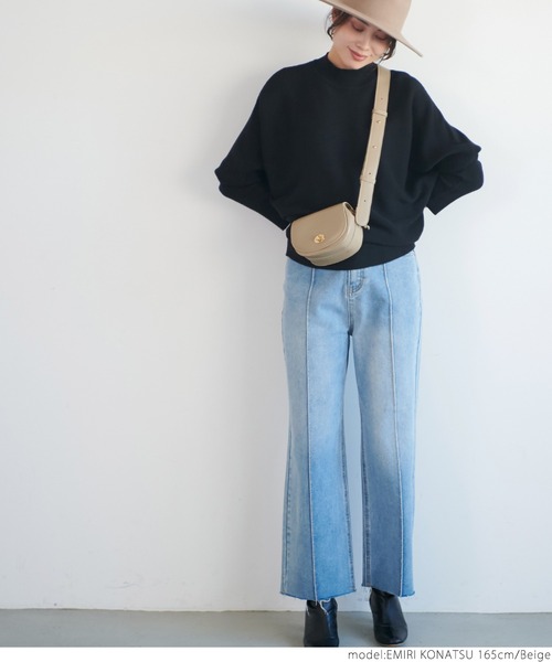 coca（coca）（コカ）の「コンパクトショルダーバッグ（ショルダーバッグ・レディース・ブラック/ベージュ・ONE SIZE）」の8枚目の写真