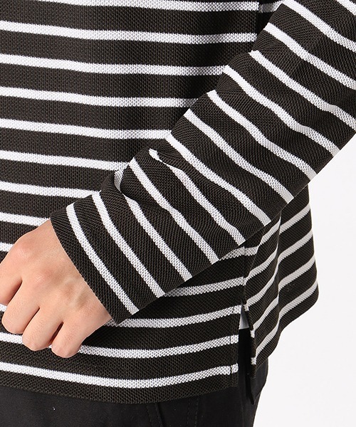 COMME CA ISM（コムサイズム）の「【セットアイテム】ボーダーワッフルカットソー × 無地Tシャツ（Tシャツ/カットソー・メンズ・ネイビー/ブラウン/カーキ・MEDIUM/LARGE）」の13枚目の写真