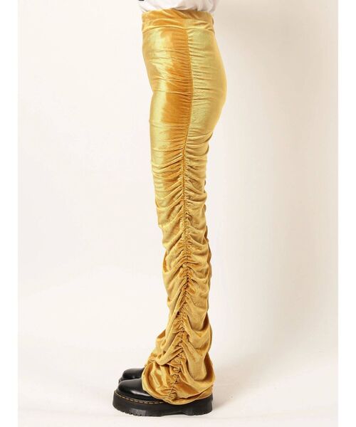 jouetie（ジュエティ）の「ベロアギャザーパンツ（その他パンツ・レディース・ブラック/ラベンダー/ブラウン・MEDIUM）」の9枚目の写真