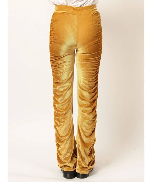 jouetie（ジュエティ）の「ベロアギャザーパンツ（その他パンツ・レディース・ブラック/ラベンダー/ブラウン・MEDIUM）」の5枚目の写真