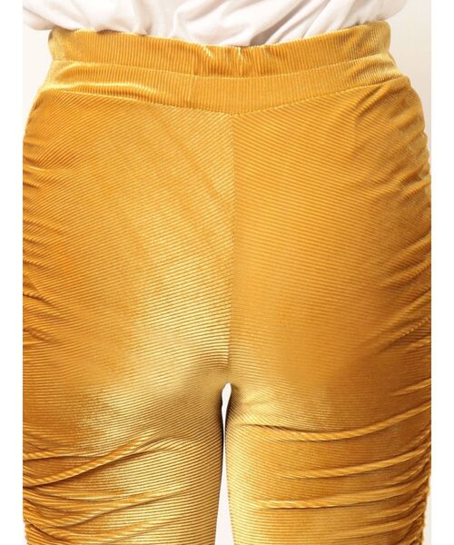 jouetie（ジュエティ）の「ベロアギャザーパンツ（その他パンツ・レディース・ブラック/ラベンダー/ブラウン・MEDIUM）」の14枚目の写真