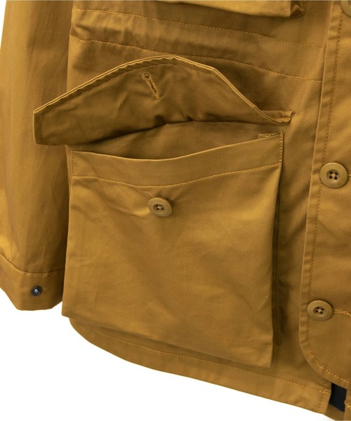 go slow caravan（ゴースローキャラバン）の「COBMASTER/コブマスター 　高密度ツイルマンパー（マウンテンパーカー・メンズ・オリーブ/ブラック/キャメル・MEDIUM/LARGE）」の15枚目の写真