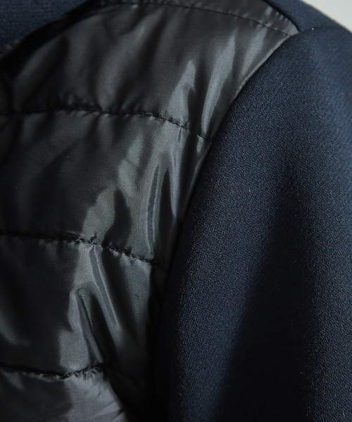 ABAHOUSE GRAY(アバハウスグレイ)の「【展開店舗限定】ダブルフェイス ツイル柄フードブルゾン(ブルゾン・メンズ・ライトグレー/ネイビー・46/48/50)」の14枚目の写真