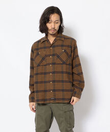 MANASTASH | MANASTASH/マナスタッシュ　別注HERRINGBONE CHECK SHIRT ヘリンボーンチェックシャツ(シャツ/ブラウス)