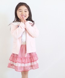 KP | ガーベラ柄リバーシブルスカート(100-130cm)(スカート)