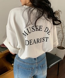 バックロゴビッグシルエットTシャツ