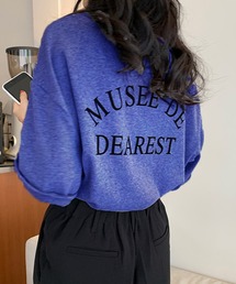 バックロゴビッグシルエットTシャツ