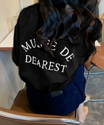 バックロゴビッグシルエットTシャツ