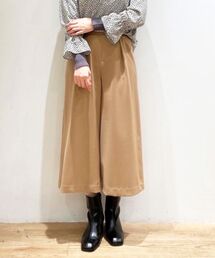 le.coeur blanc | ダブルクロスワイドクロップドパンツ(その他パンツ)