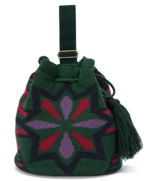 Another Edition（アナザーエディション）の「２WAY　ジャカードショルダー/ AE 2Way JQ SHLD◆（ショルダーバッグ・レディース・ブラック/ダークグリーン・フリー）」の5枚目の写真