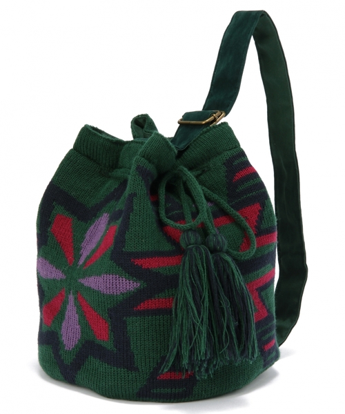 Another Edition（アナザーエディション）の「２WAY　ジャカードショルダー/ AE 2Way JQ SHLD◆（ショルダーバッグ・レディース・ブラック/ダークグリーン・フリー）」の6枚目の写真