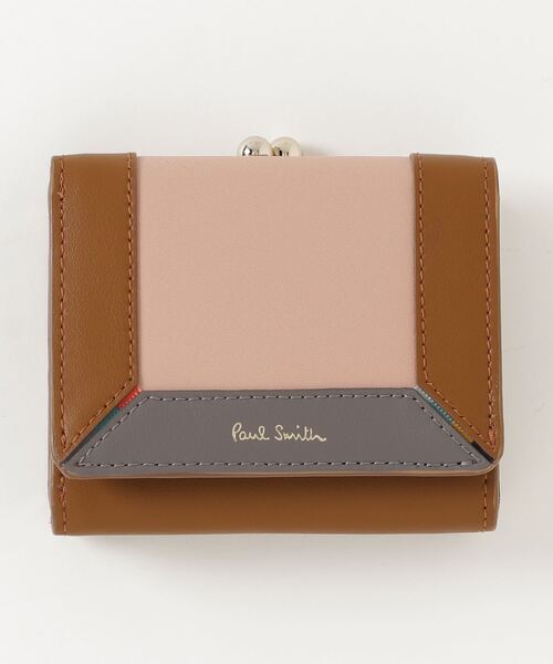 コントラストカラーブロック 3つ折りガマ口財布 Lv3pim0274 を購入できます Paul Paul 財布 小物 Smith ポールスミス のファッション Smith ポールスミス の財布 コントラストカラーブロック 3つ折りガマ口財布 財布 人気沸騰ブラドンの