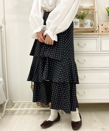 apres jour | ダンダンドットスカート【ZOZOTOWN限定アイテム】(スカート)