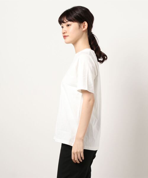 Honeys（ハニーズ）の「マリリンモンローＴシャツ（Tシャツ/カットソー・レディース・ホワイト×ブラック/ホワイト×ピンク/ホワイト系その他/ブラック×ピンク/ブラック系その他・M/S/L）」の12枚目の写真